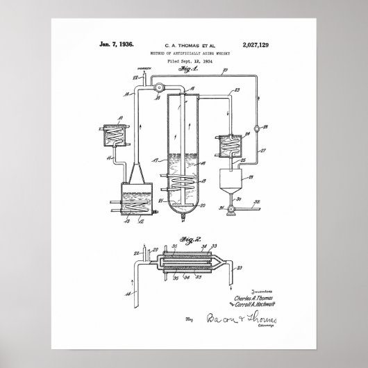 人為的にウィスキー特許をアギンする方法 ポスター (正面)
