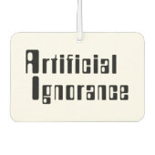 人為的無知 カーエアーフレッシュナー (正面)