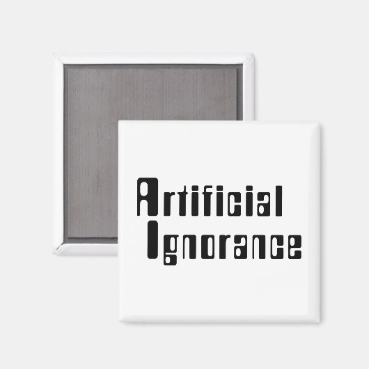 人為的無知 マグネット (正面/裏面)