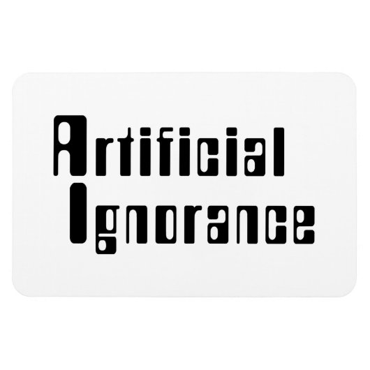 人為的無知 マグネット (横)