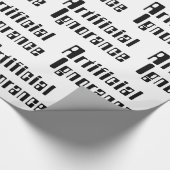 人為的無知 ラッピングペーパー (角)