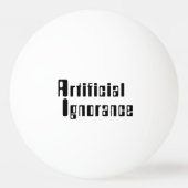 人為的無知 卓球ボール (正面)