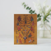 人熱狂する々～はがき ポストカード (スタンド正面)