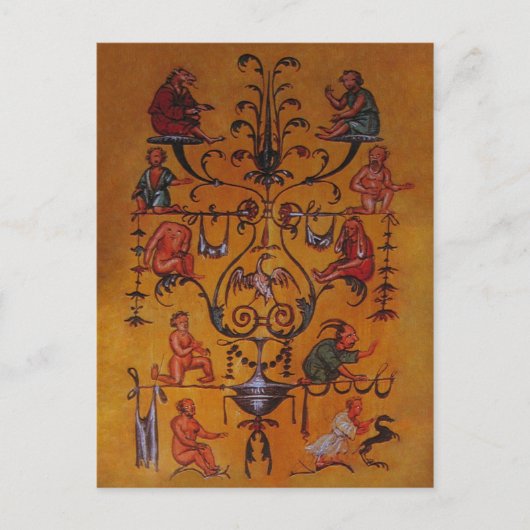 人熱狂する々～はがき ポストカード (正面)