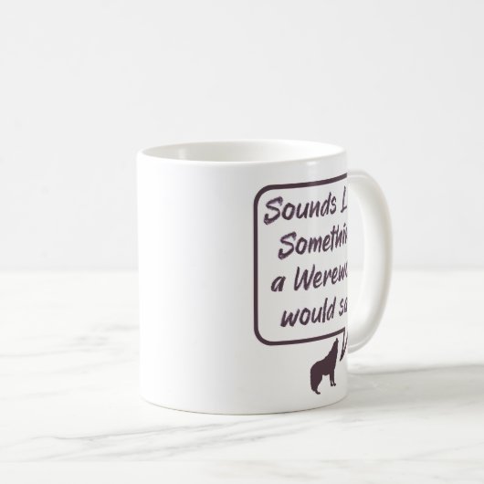 人狼おもしろいパーティーゲームことわざ コーヒーマグカップ (正面右)