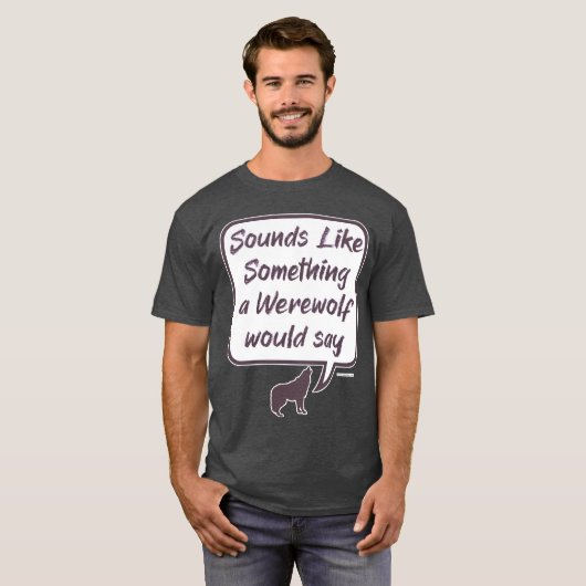 人狼おもしろいパーティーゲームことわざ Tシャツ (正面フル)