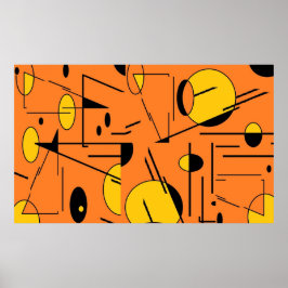 人狼のバーテンダーのウェッジ – Ken Gage Art ポスター