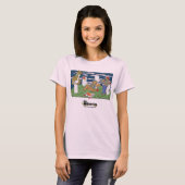 人狼のピザTシャツ Tシャツ (正面フル)