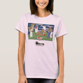 人狼のピザTシャツ Tシャツ