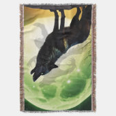 人狼の吠え声 スローブランケット (正面縦)