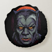 人狼の呪い ラウンドクッション (裏面)