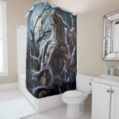 人狼の変化 シャワーカーテン (インサイチュ)