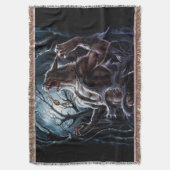 人狼の変化 スローブランケット (正面縦)