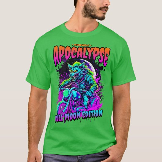 人狼の大災害 Tシャツ (正面)