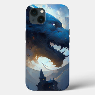 人狼の暗いファンタジー恐怖 iPhone 13ケース