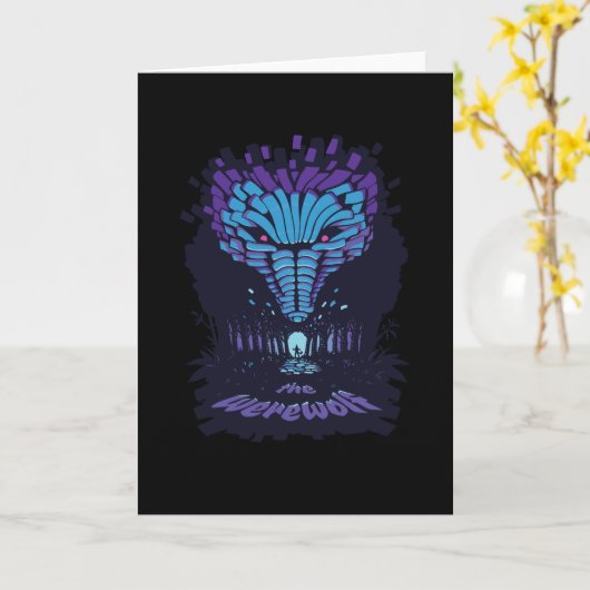 人狼の森 カード (黄色い花)