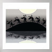 人狼の踊り ポスター (正面)