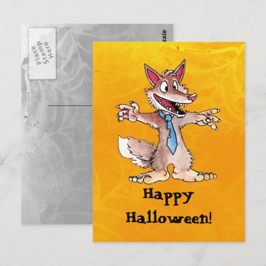 人狼はがき ポストカード (正面/裏面)