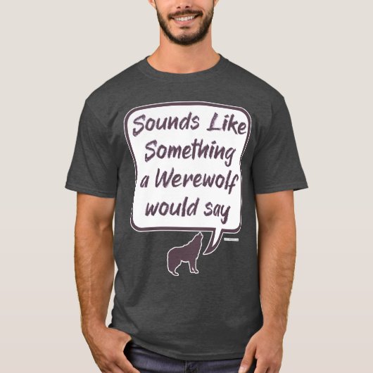 人狼パーティゲーム 面白いフレーズ 告白する Tシャツ (正面)