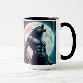 人狼ロマンスリーダー追加の名前ギフトコーヒーカップ マグカップ