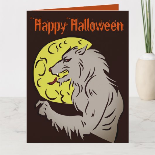 人狼満月 カード (正面)