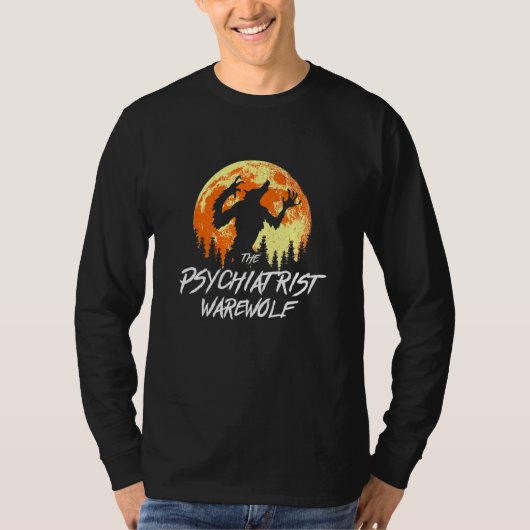 人狼精神科医人狼ハロウィンサイチ Tシャツ (正面)