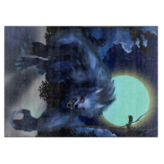 人狼 カッティングボード (正面)