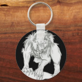 人狼 キーホルダー (正面)