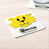 人狼 スクエアペーパーコースター (アングル)