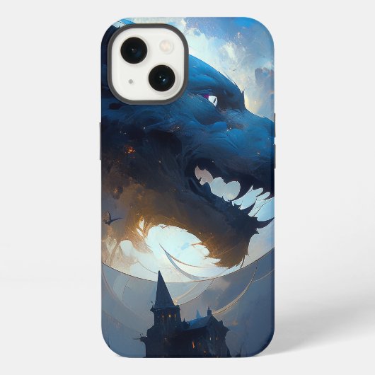 人狼 ダークファンタジー ホラー iPhoneケース (裏面)