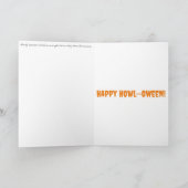 「人狼」ハロウィーンのカード カード (内部)