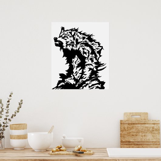 人狼 ポスター (キッチン)