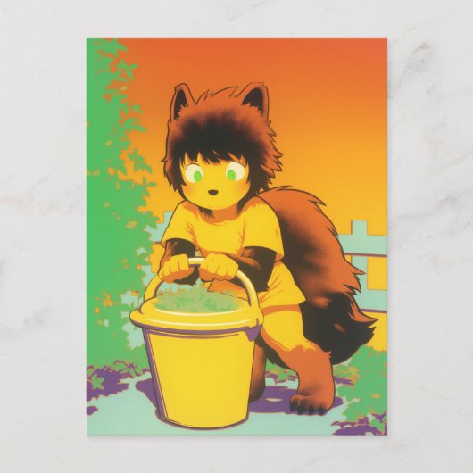 人狼 ポストカード (正面)