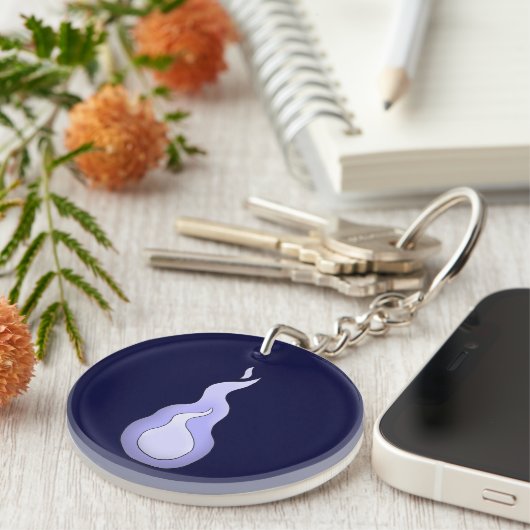 人玉炎 キーホルダー (正面右)