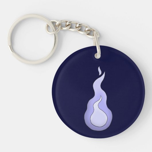 人玉炎 キーホルダー (正面)