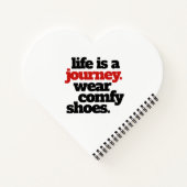 人生おもしろいは旅だ… ノートブック (裏面)