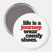 人生おもしろいは旅だ… マグネット (正面/裏面)