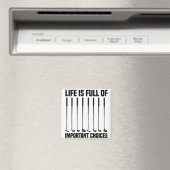 人生おもしろいは重要な選択肢でいっぱいだゴルフ愛好家 マグネット (インサイチュ (食洗機))