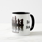 人生があなたを押しつぶそうとする時 – トーンのマグ マグカップ (正面右)