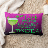 人生があなたを招く時マルガリータおもしろいは ランバークッション (ブランケット)