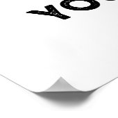 人生がぼやけた時に焦点を調整おもしろい来 ポスター (角)