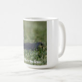 人生がラフな猫のマグカップを得るとき コーヒーマグカップ (正面右)