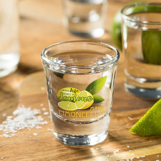 人生がリモ与えンチェロを作るとき ショットグラス