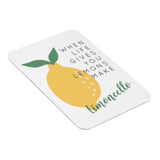 人生がリモ与えンチェロを作るとき マグネット (右側)