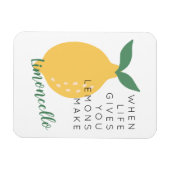 人生がリモ与えンチェロを作るとき マグネット (横)