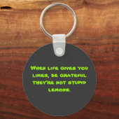 人生が与えライム キーホルダー (正面)