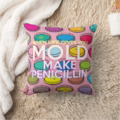 人生が与え引用文のピ前向きクガーリーク クッション (ブランケット)