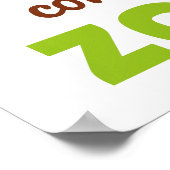 人生が始まる！ヴィンテージ感動的ポスター ポスター (角)