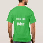 人生が終わったら、レモンを元の場所に戻す Tシャツ (裏面)