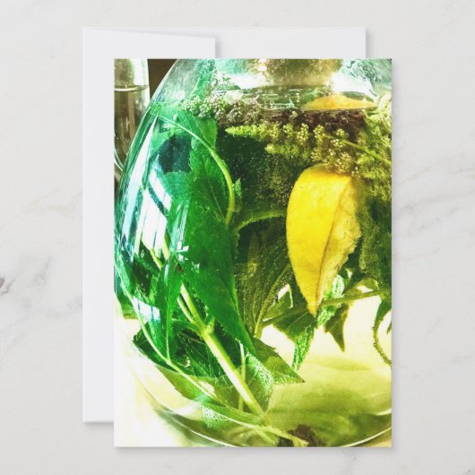 人生が終与えわったら 招待状 (正面)